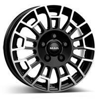 MAK NOMAD BLACK POLISHED 7x17 6/120 ET50 CB74.5
