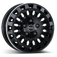 MAK OVERLAND GLOSS BLACK M.RING 6.5x16 5/160 ET59 CB65.1