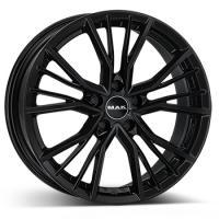 MAK UNION GLOSS BLACK 9.5x21 5/112 ET25 CB66.4