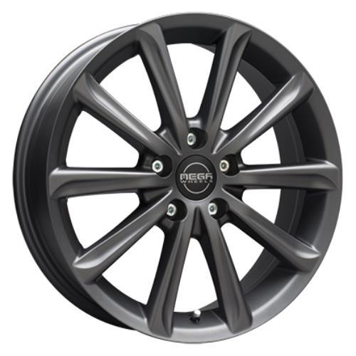 STATUSFÄLGAR VIRGO DARK MAT ANTHRACITE GREY 6.5x16 5/114.3 ET38 CB73.2