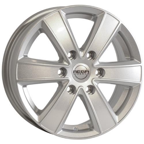 STATUSFÄLGAR HERCULES 6 SILVER 6.5x16 6/130 ET55 CB84.1