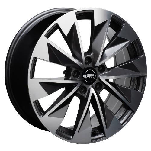 STATUSFÄLGAR ZENITH ANTHRACITE GREY FRONT POLISHED 9x20 5/108 ET53 CB63.3