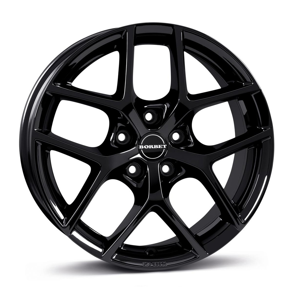 BORBET Y BLACK GLOSS 8.5x20 5/112 ET45 CB57.1
