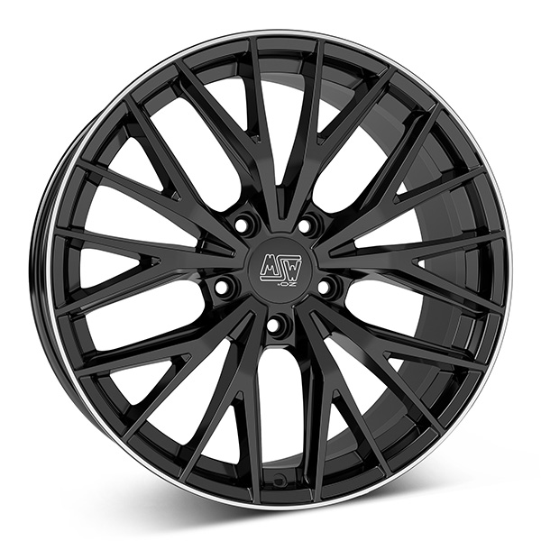 MSW 44 G.BLK/POL LIP 8.5x20 5/114.3 ET30 CB73.1