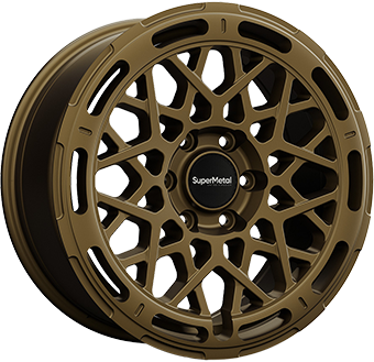 SUPERMETAL CAGE MATT BRONZE 8x18 5/120 ET45 CB65.1