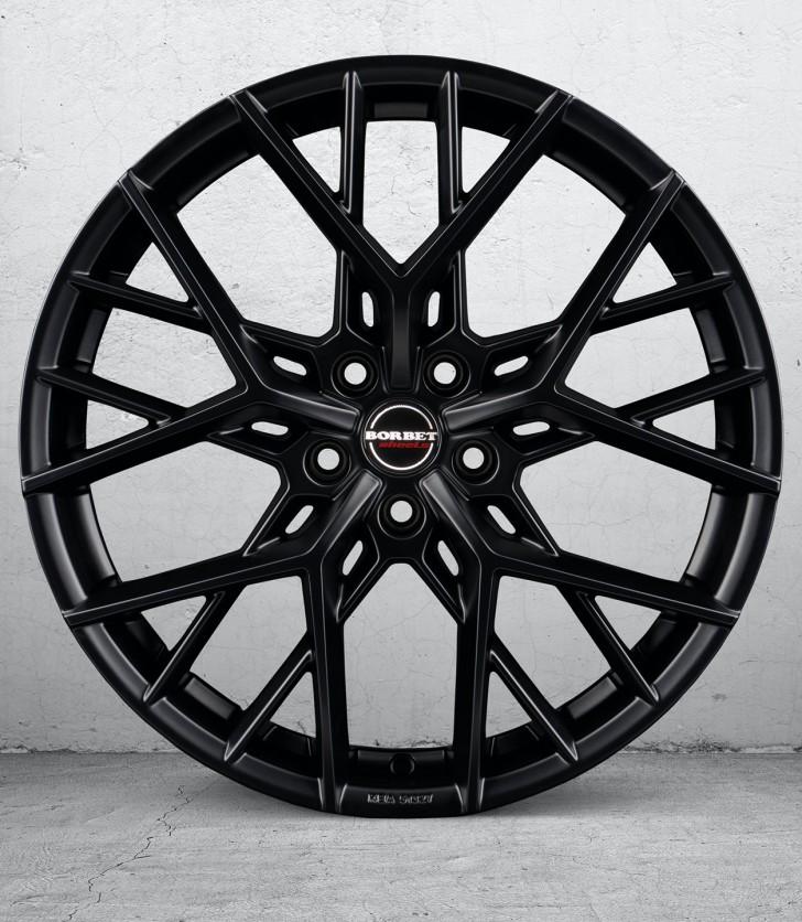 BORBET BY BLACK MATT 8x18 5/108 ET45 CB72.5