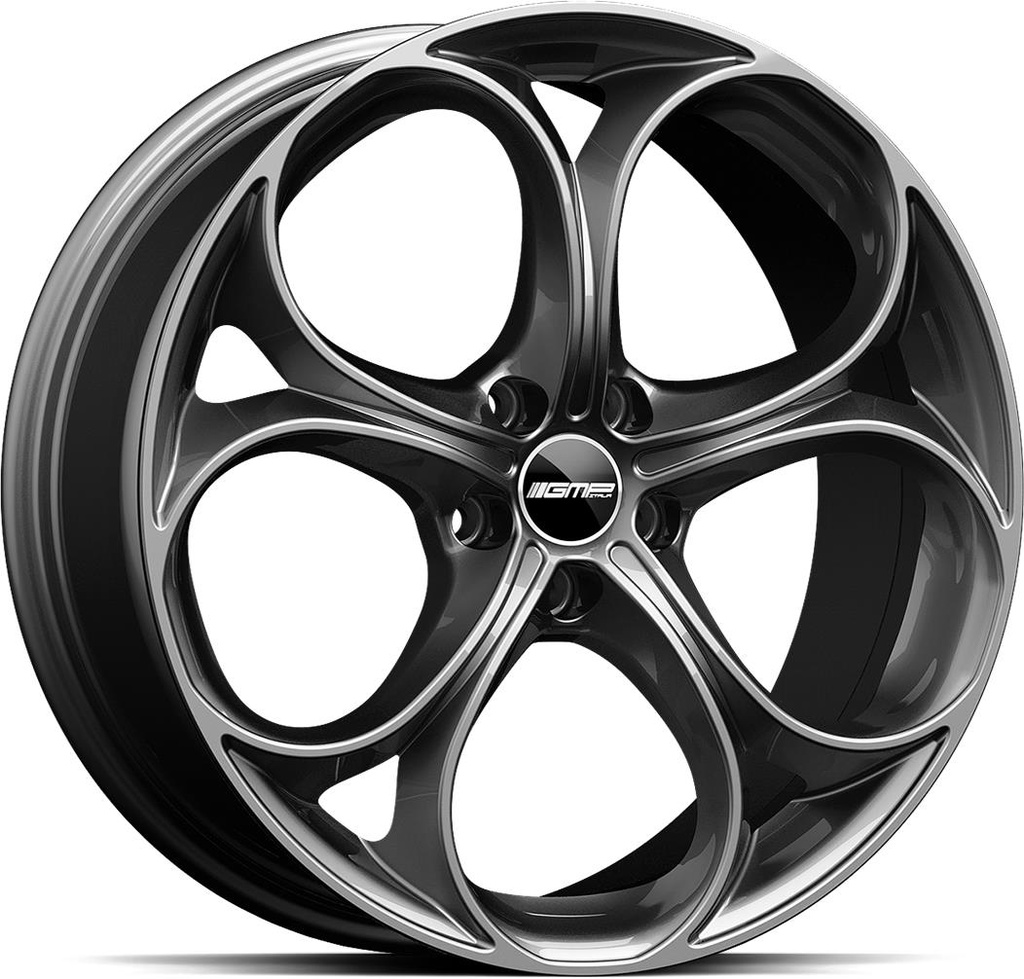 GMP DRAKE GLOSS ANTHRACITE DARK 8.5x20 5/110 ET31 CB65.1