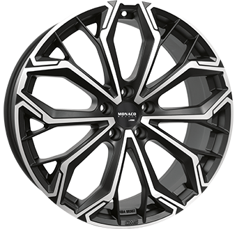 MONACO WHEELS GPC17 M BLK POL 8.5x20 5/112 ET30 CB66.5