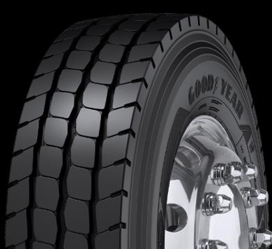 12.00R22.5 152/148K GOODYEAR OMNITRAC S HEAVY DUTY STEER