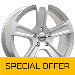 MEGA WHEELS LEO SILVER 8x19 5/112 ET45 CB66.5