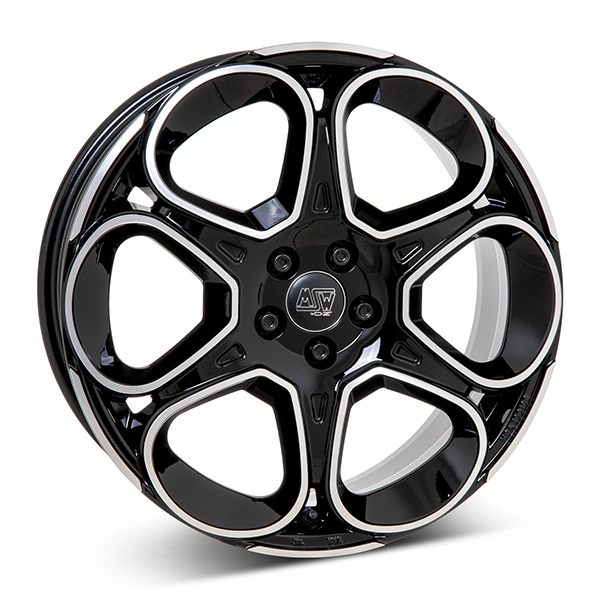 MSW 83 G.BLK/POL 7x17 5/114.3 ET32 CB73.1
