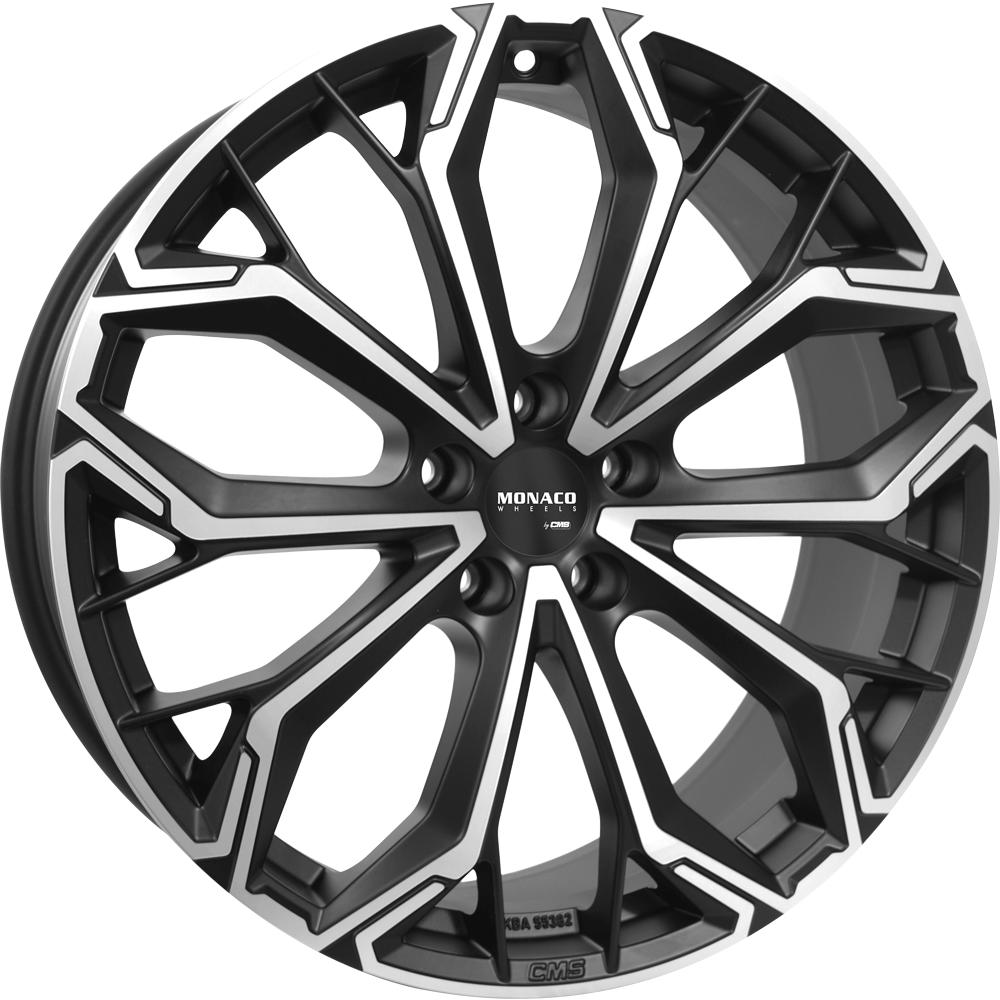 MONACO WHEELS GPC17 M BLK POL 8x19 5/120 ET58 CB65.1