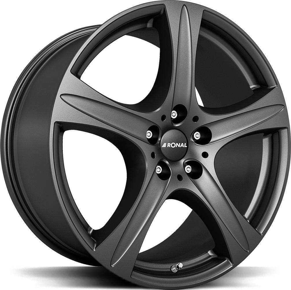 RONAL R55 SUV MATT BLACK 9.5x20 5/112 ET30 CB66.5