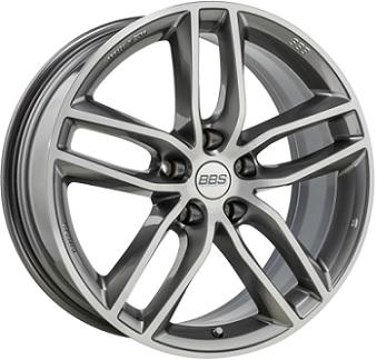 BBS SX PLATIN SILV POL 8x18 5/112 ET44 CB82