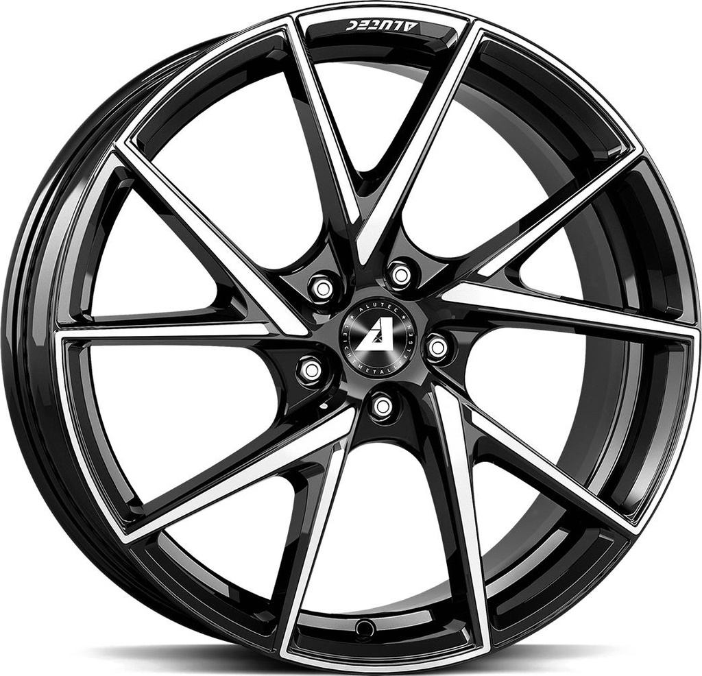ALUTEC ADX.01 DIAM BLACK POL 7.5x18 5/100 ET46 CB57.1