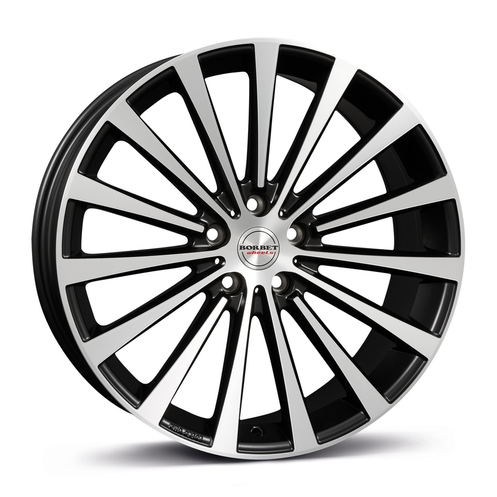BORBET BLX BLACK POL MATT 8.5x20 5/112 ET35 CB72.6