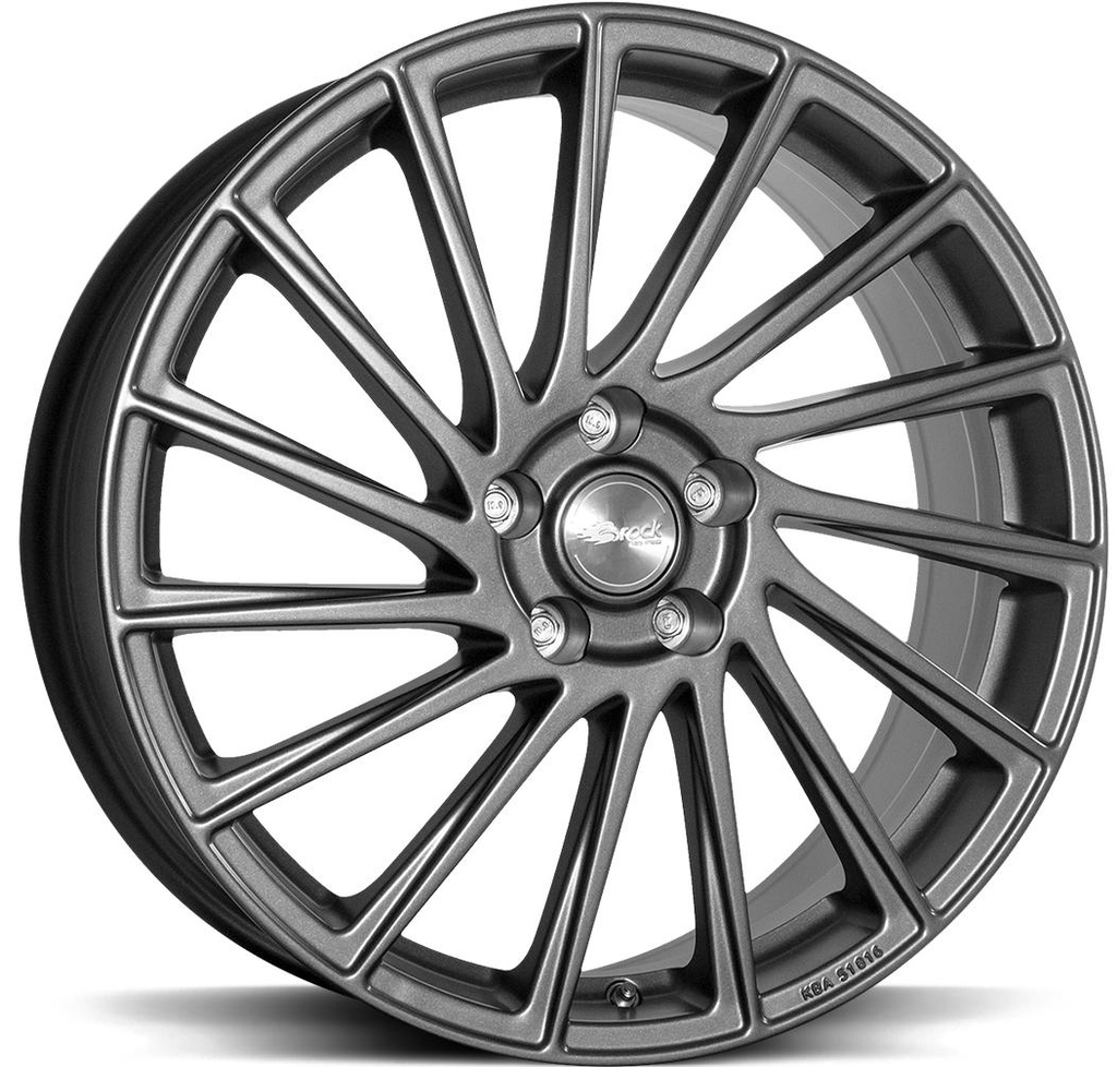 BROCK B39 HIMALAYA GREY MATT 7.5x19 5/110 ET40 CB65.1