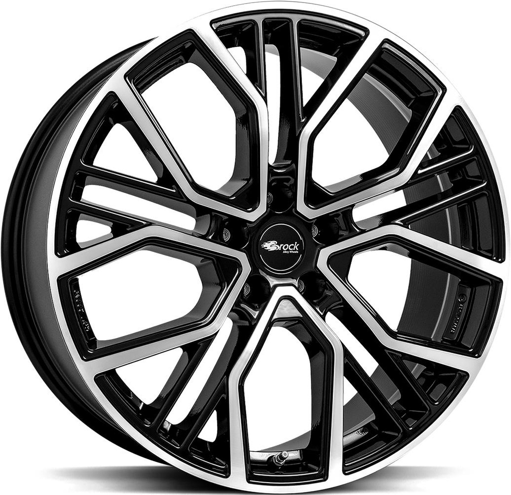 BROCK B41 BLACK FULL POL 9x20 5/112 ET35 CB66.6