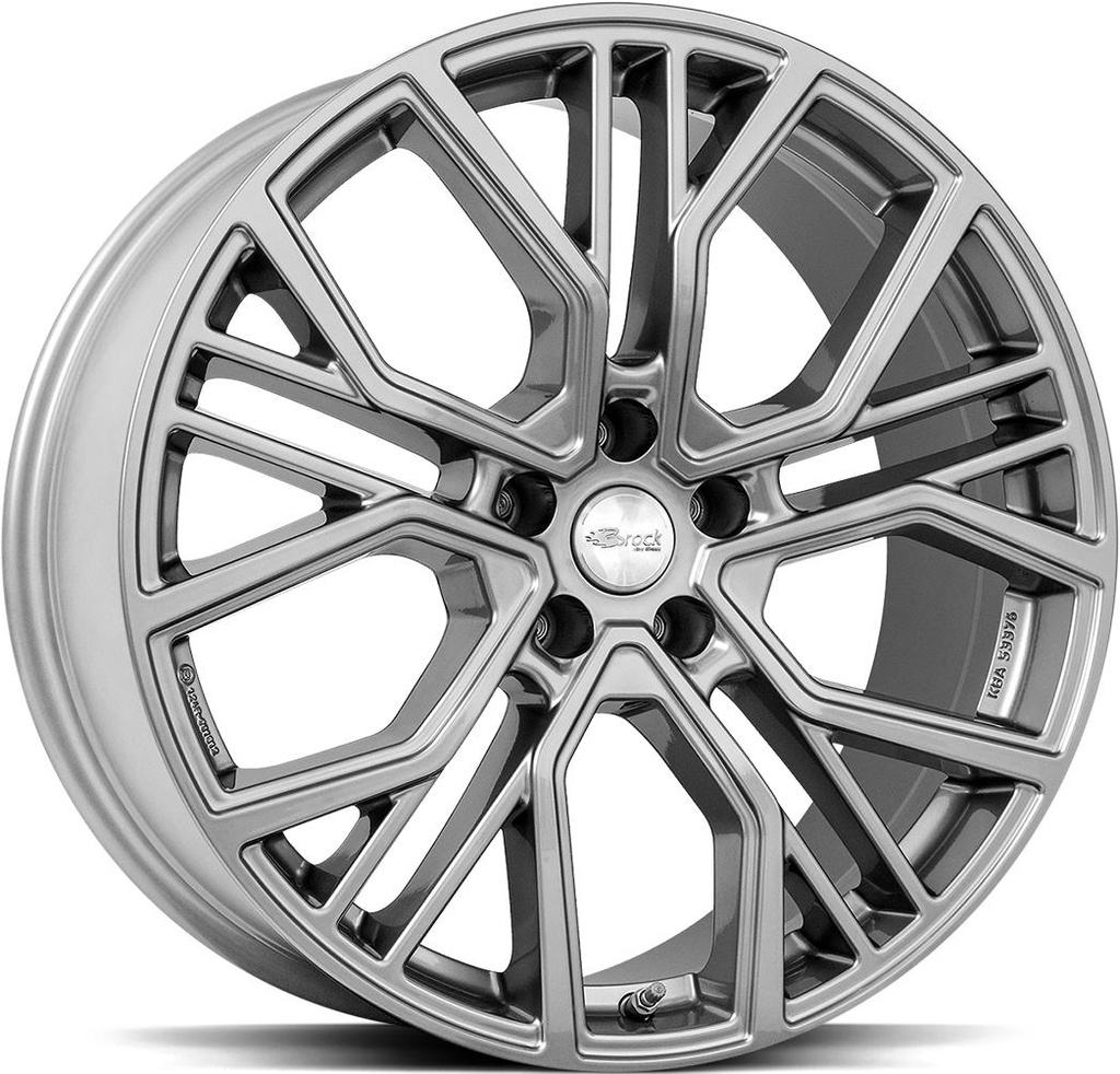 BROCK B41 FERRIC GREY 9.5x22 5/120 ET42.5 CB72.6
