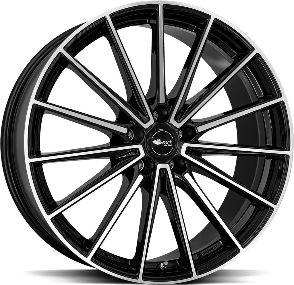BROCK B43 BLACK FULL POL 8.5x19 5/112 ET31.5 CB66.6