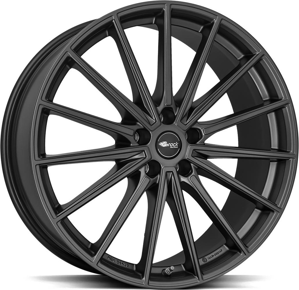 BROCK B43 COSMIC GREY MATT 9x20 5/108 ET38.5 CB63.4