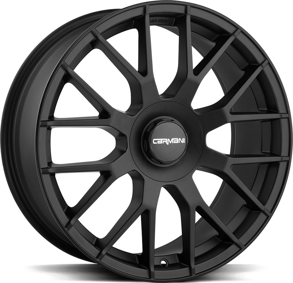 OXGIN HUGO BLACK MATT 8.5x20 5/112 ET32 CB66.7
