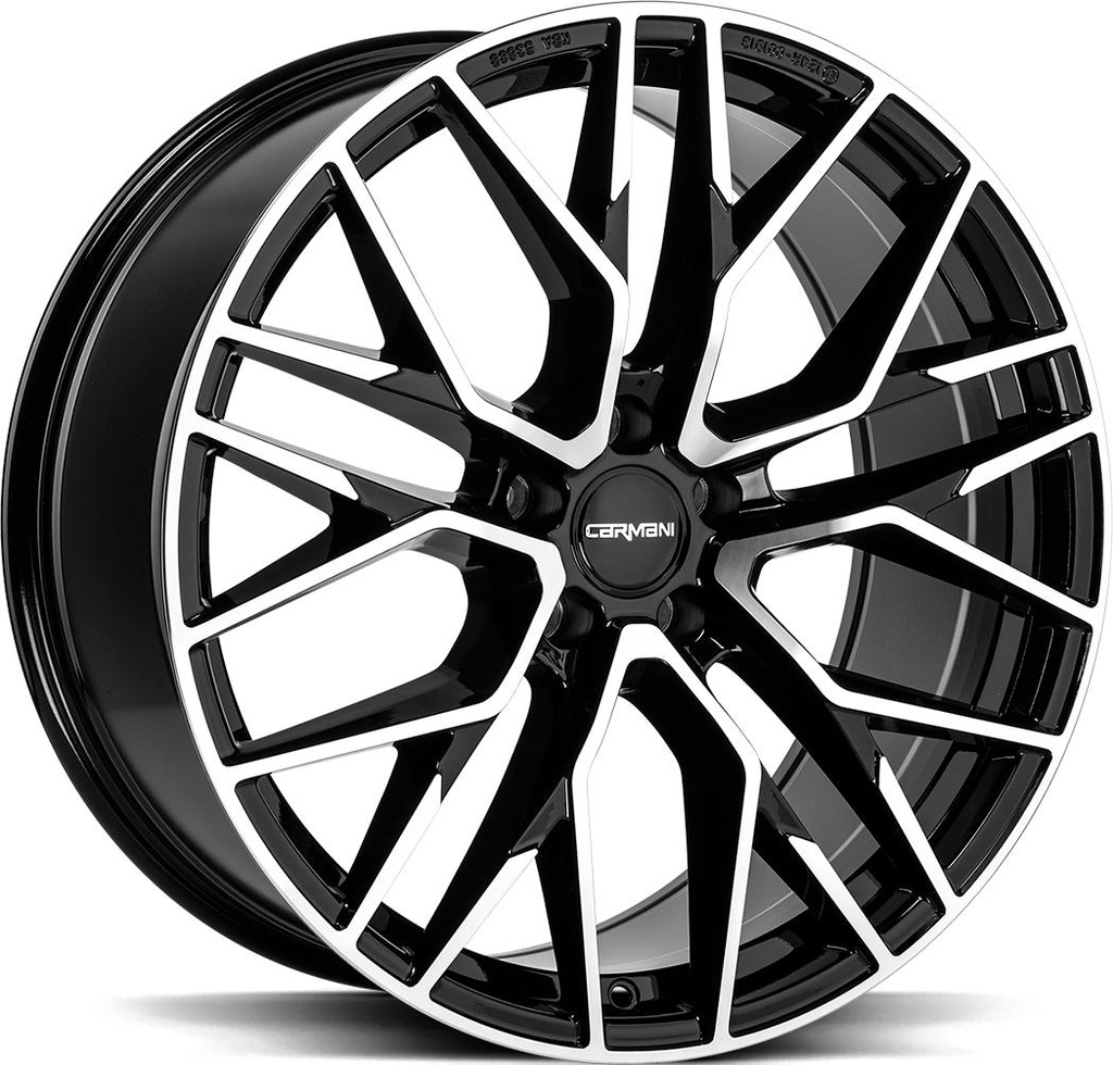 OXGIN LUDWIG BLACK POL 10x22 5/112 ET50 CB66.6