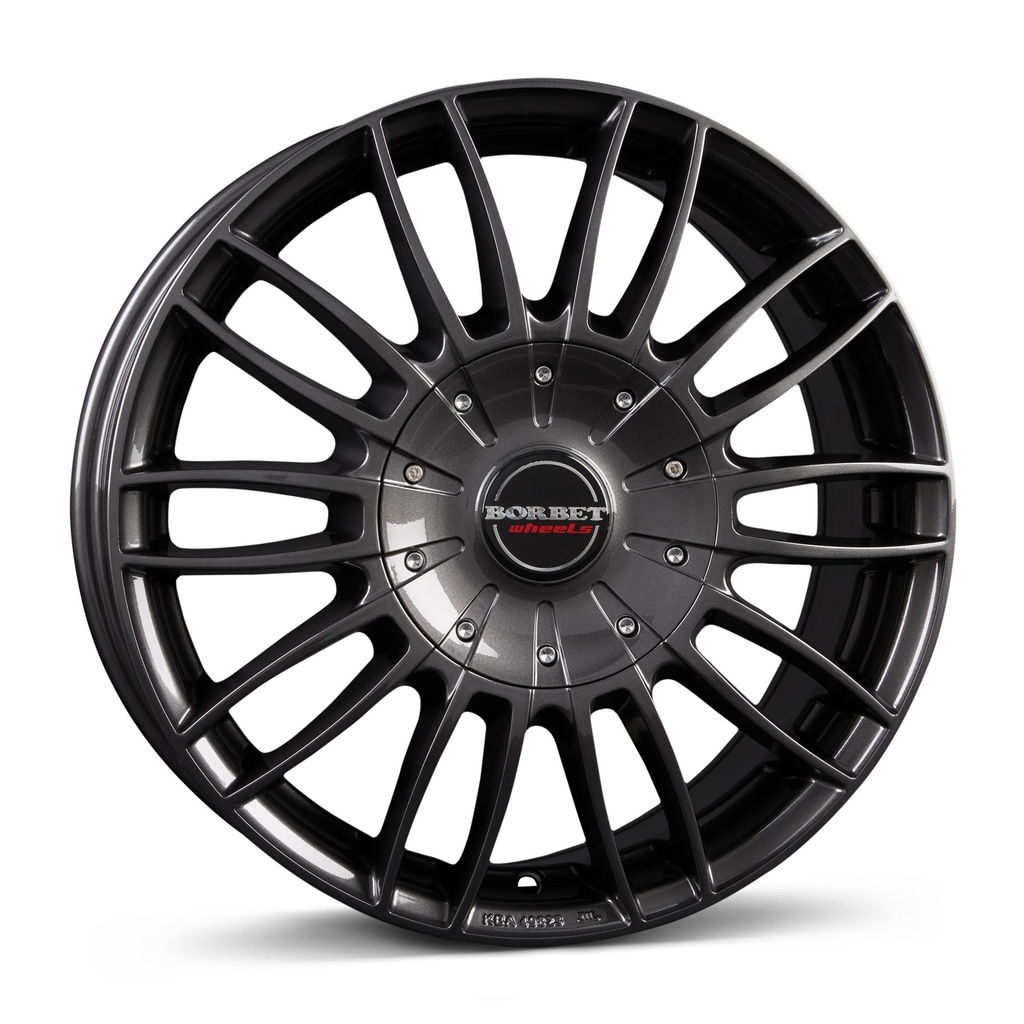 BORBET CW3 MIST ANTRACITE GLOSS 7.5x18 5/120 ET43 CB65.1