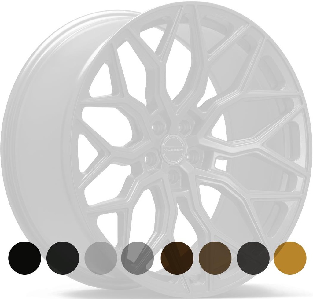 VOSSEN HF2 GLOSS BLACK 10x24 5/150 ET32 CB110