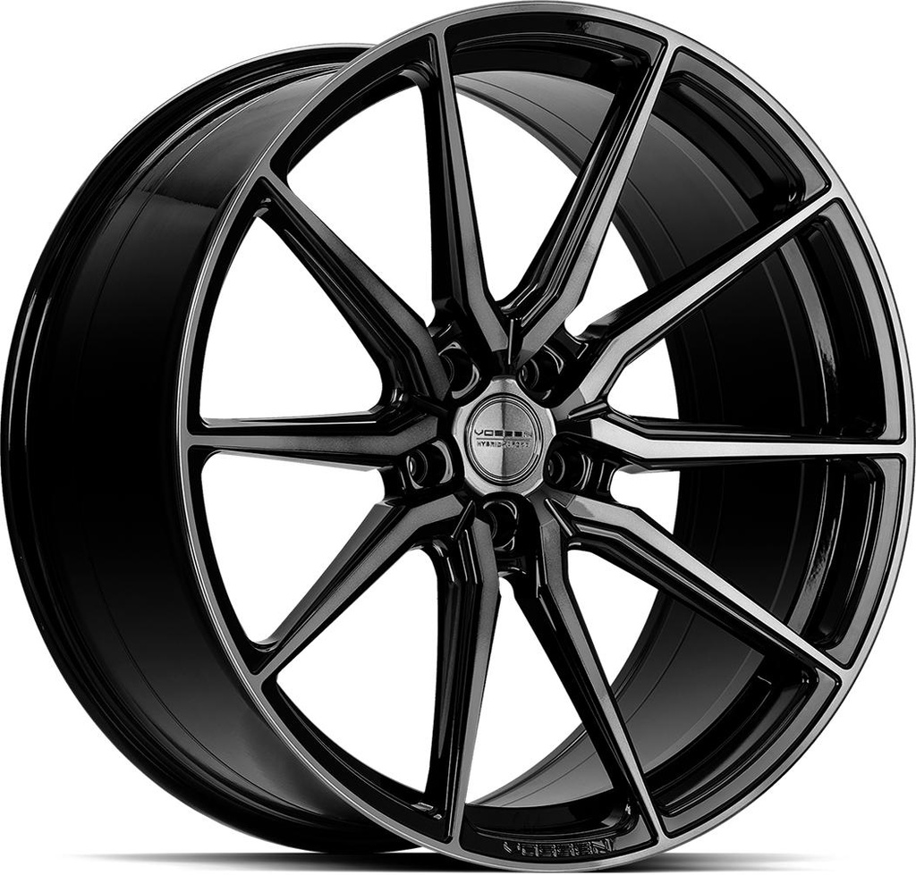 VOSSEN HF3 DOUBLE TINTED GLOSS BLACK 9x20 5/114.3 ET38 CB73.1