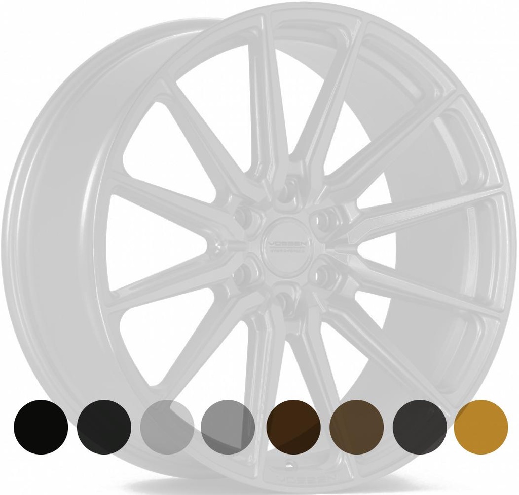 VOSSEN HF6.1 GLOSS BLACK 10x24 6/135 ET35 CB87.1