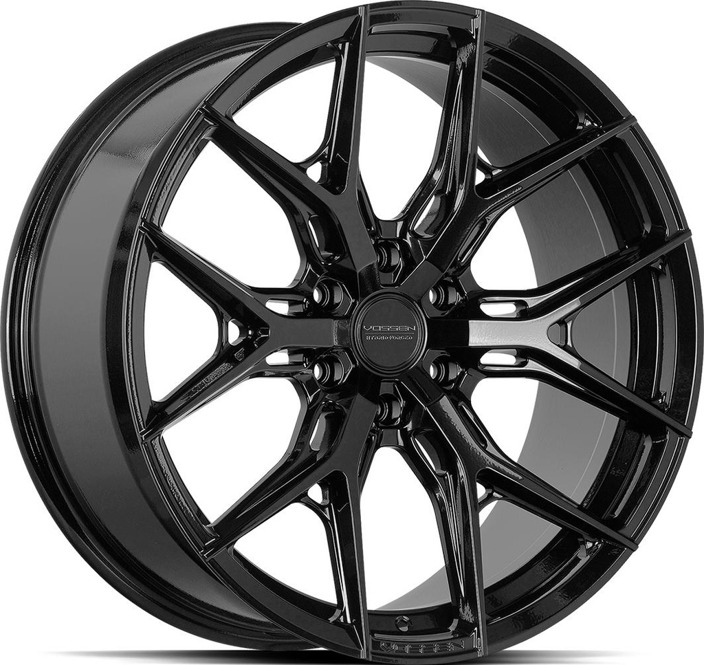 VOSSEN HF6.4 GLOSS BLACK 10x20 6/135 ET-18 CB106.1