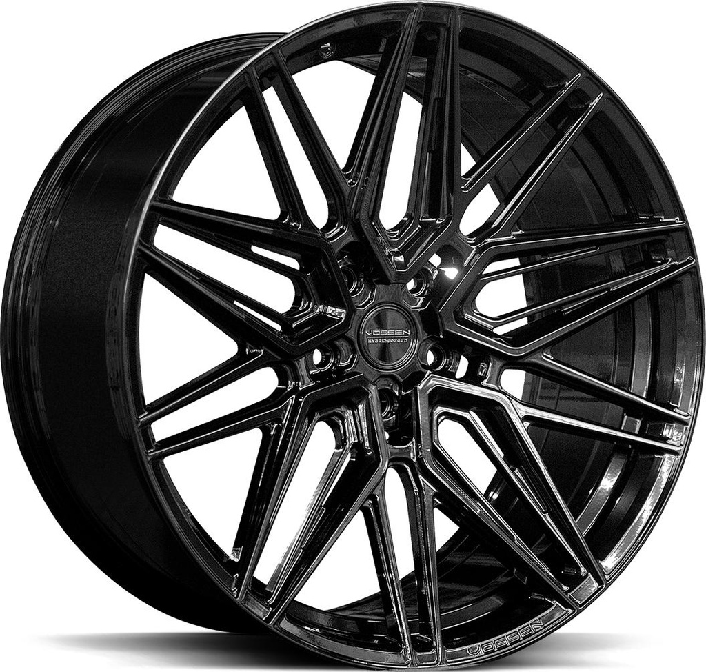 VOSSEN HF7 GLOSS BLACK 10.5x22 5/130 ET20 CB84.1
