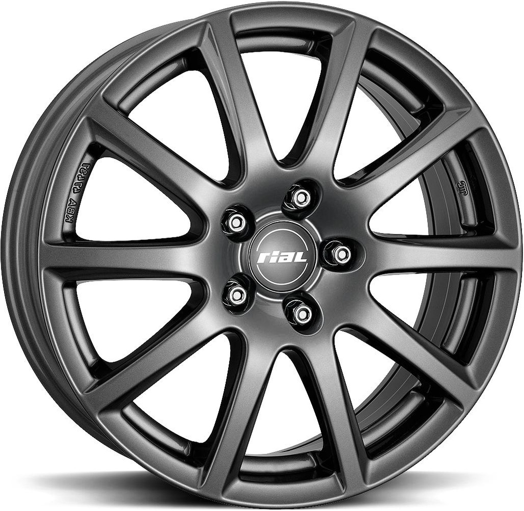 RIAL MILANO TITANIUM 6.5x16 4/108 ET38 CB65.1