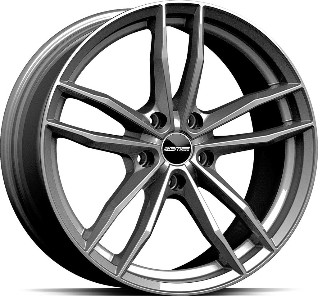 GMP SWAN GLOSS ANTHRACITE 8x19 5/112 ET45 CB66.6