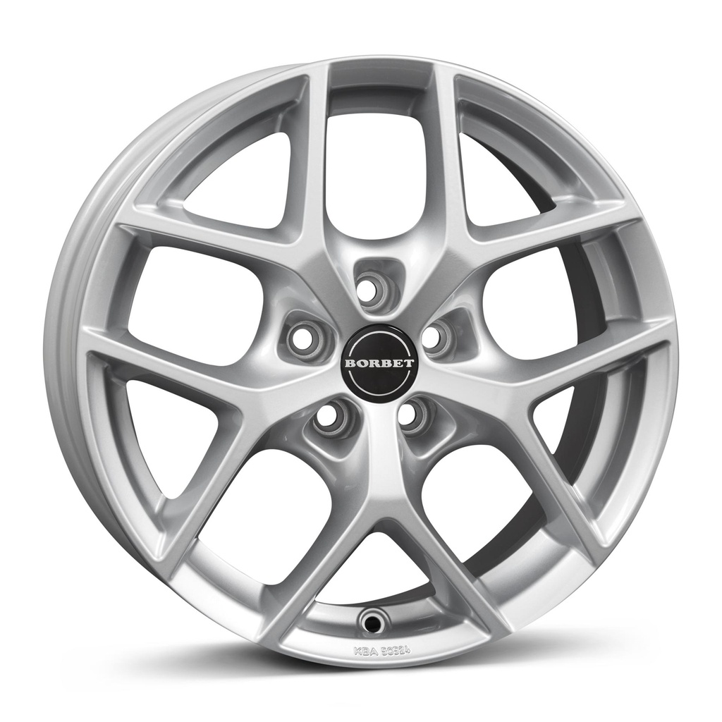 BORBET Y CRYSTAL SILV 7x16 5/120 ET31 CB72.5