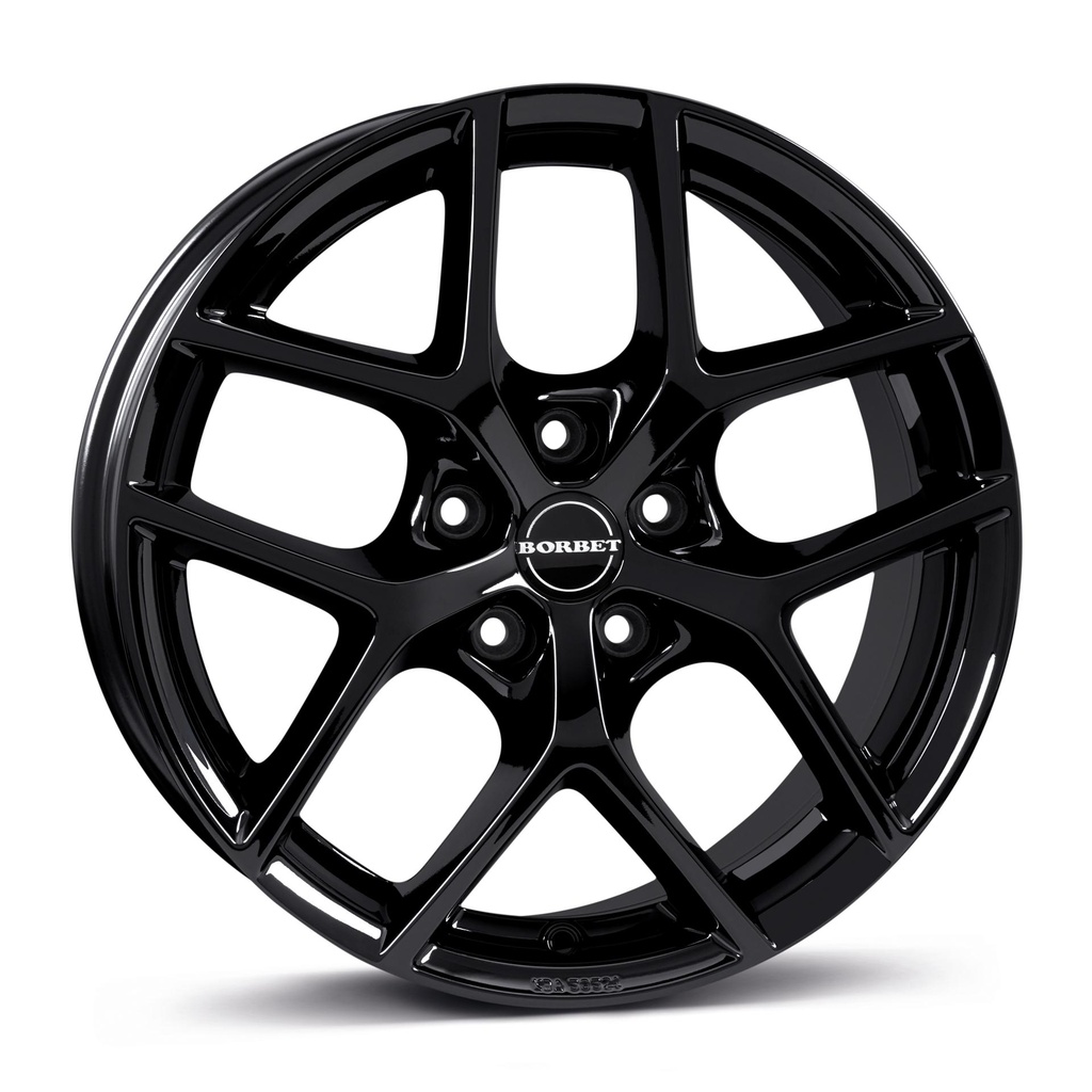 BORBET Y BLACK GLOSS 8x19 5/112 ET37 CB66.5