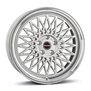 BORBET B SILVER RIM POL 7.5x16 4/100 ET35 CB64.1