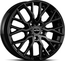 GMP BOOSTER GLOSS BLACK 7.5x17 5/114.3 ET40 CB67.1