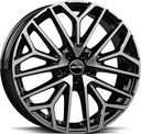 GMP MATERIA BLACK DIAMOND 10x22 5/112 ET28 CB66.5
