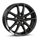 BORBET W MISTRAL ANTRACITE GLOSSY 7x17 5/112 ET43 CB57.1