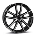 BORBET W BLACK POLISHED GLOSSY 7x17 5/108 ET45 CB63.3
