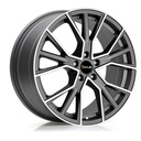 AVUS AF18 DULL ANTHRACITE POLISH 8.5x20 5/112 ET45 CB66.4