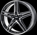 CMS C29 GLOSS BLACK POLISHED 8x19 5/108 ET42 CB63.4