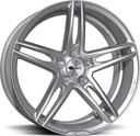 BROCK B33 CRYSTAL SILVER 8x17 5/120 ET45 CB72.6