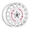 OZ RALLY RACING WHITE 7x17 4/100 ET30 CB68.1