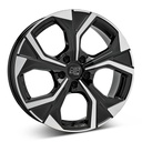 MSW 43 G.BLK/POL 8x18 5/114.3 ET45 CB73.1