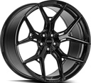VOSSEN HF5 GLOSS BLACK 11.5x22 5/130 ET50 CB71.6