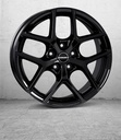 BORBET Y GLOSS BLACK 8x19 5/108 ET45 CB72.5