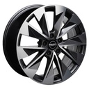 STATUSFÄLGAR ZENITH ANTHRACITE GREY FRONT POLISHED 8x20 5/108 ET47 CB63.3
